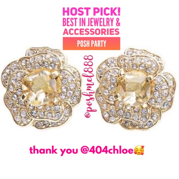 Stella & Dot Jewelry - ::Stella & Dot 'Vintage' Gold Belle Fleur Earrings